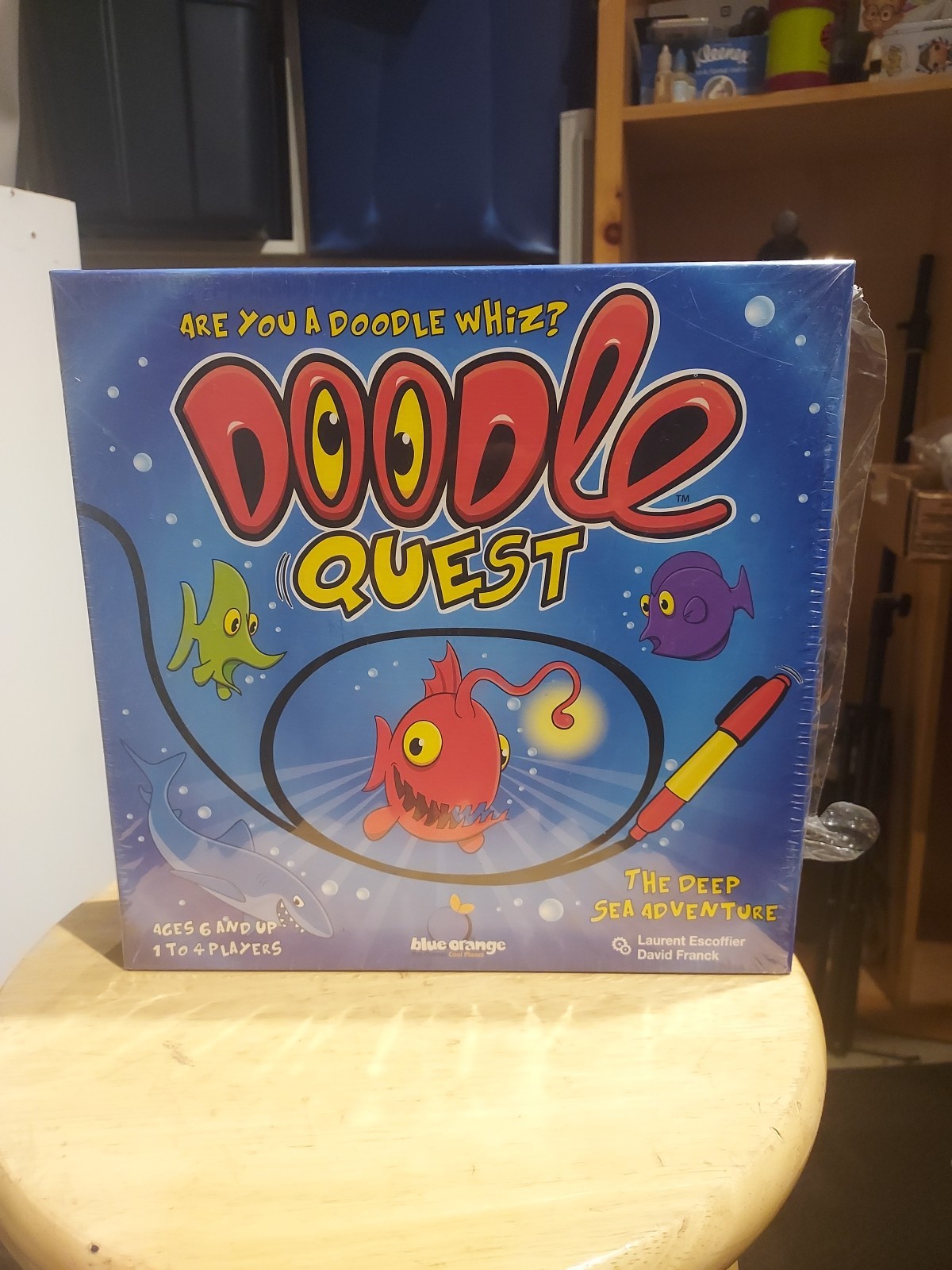 Doodle Quest: The Deep Sea Adventure Board Game (Blue Orange Games, 2014) NEW