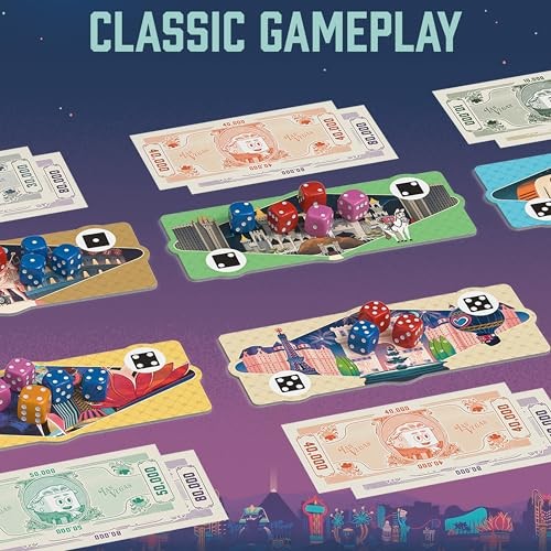 Ravensburger Las Vegas Board Game Dice-Rolling Casino Strategy Game for 2-6