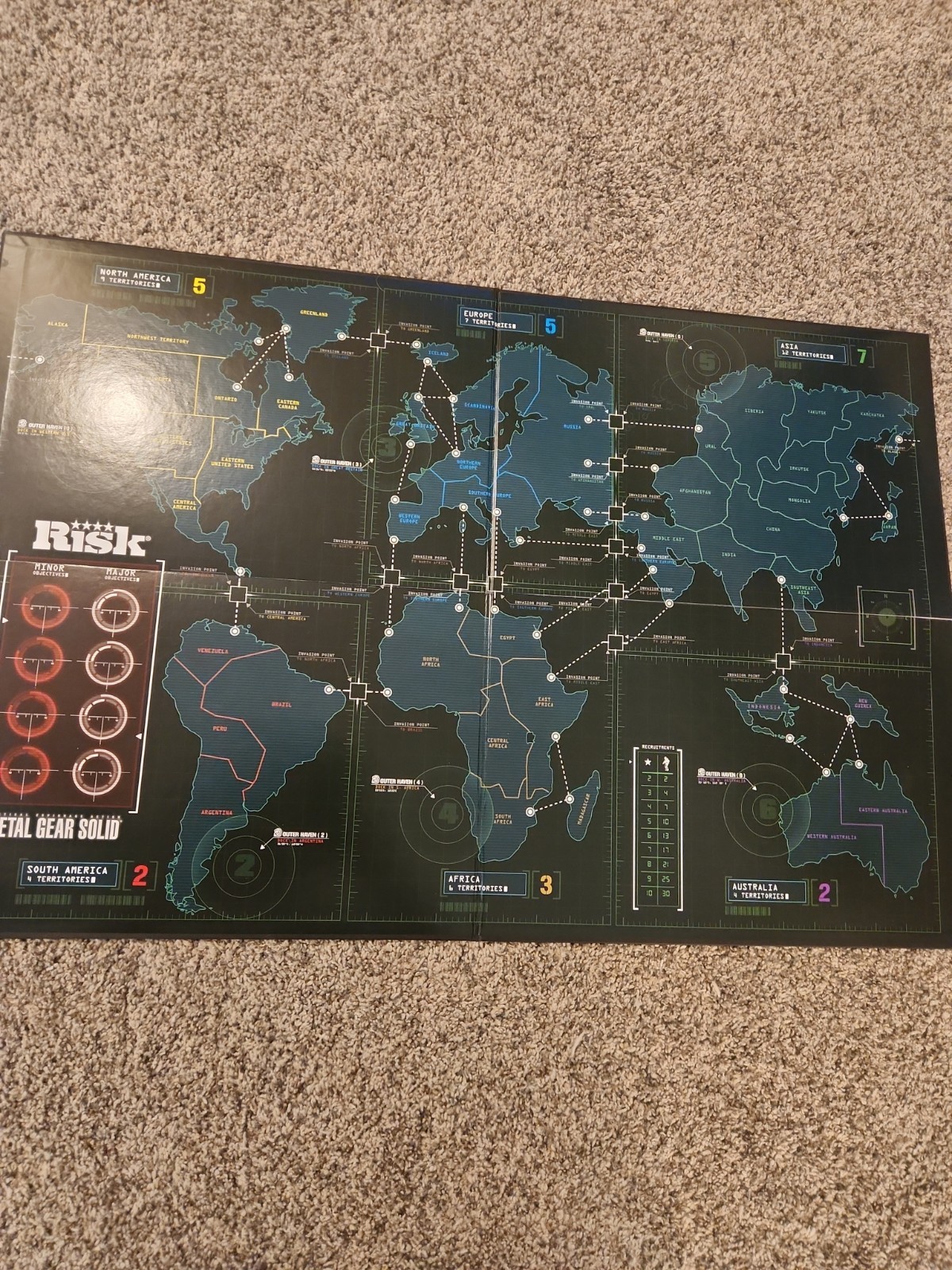 RISK The Game Of Strategic Conquest Metal Gear Solid Collectors Edition
