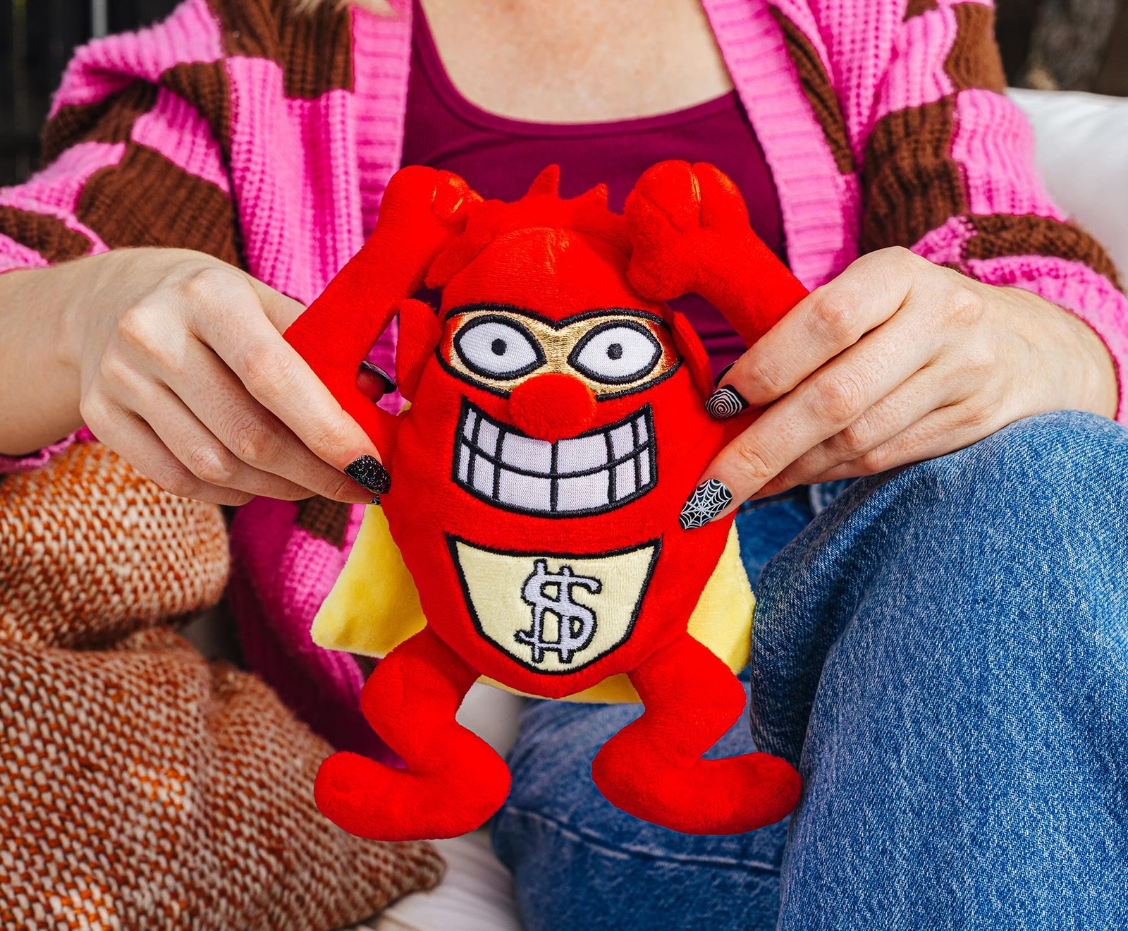 Press Your Luck 8-Inch Whammy Character Plush Toy