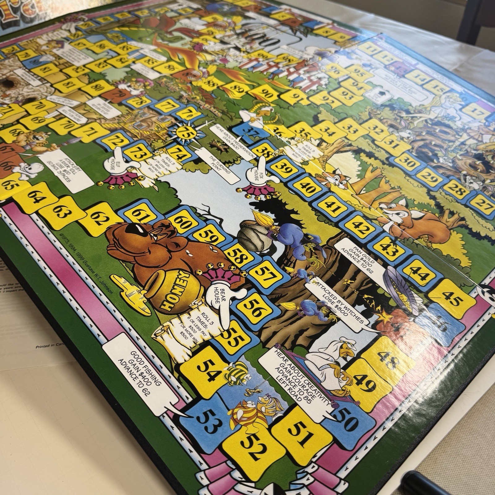 Kings and Dragons Board Game 1973 GW Thor Johnson Complete 1999 Rules