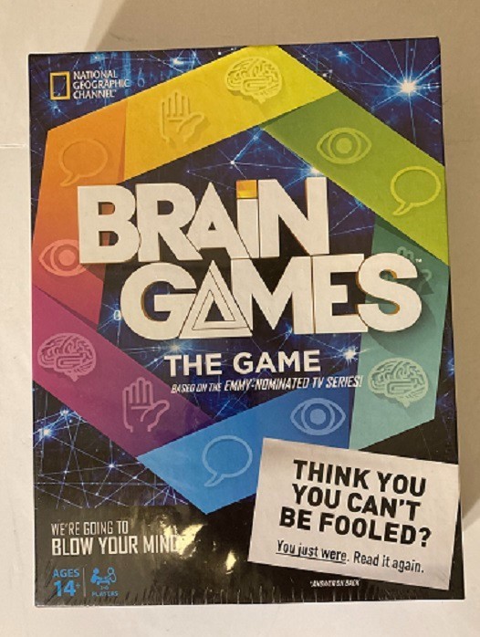 Brain Games The Game National Geographic Channel Brand New Sealed