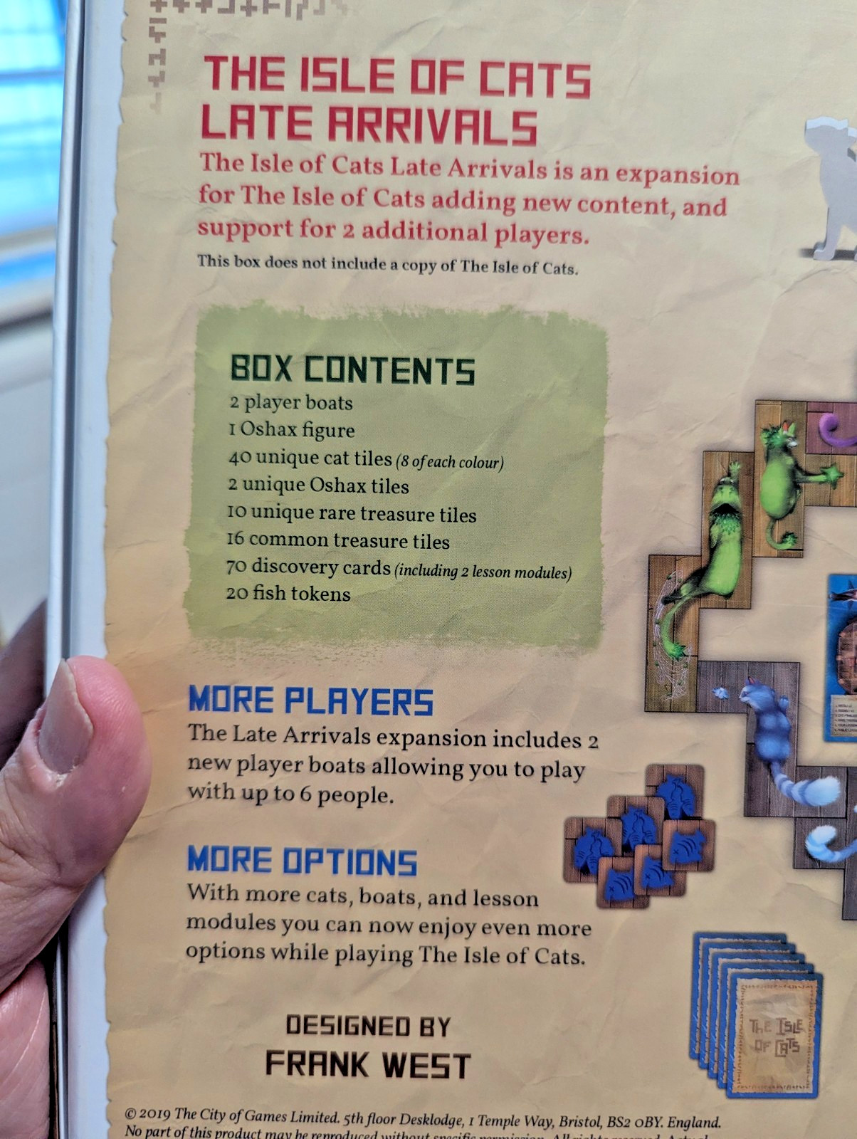 THE ISLE of CATS LATE ARRIVALS Exp 100% COMPLETE 2019 UNPUNCHED cards in SHRINK