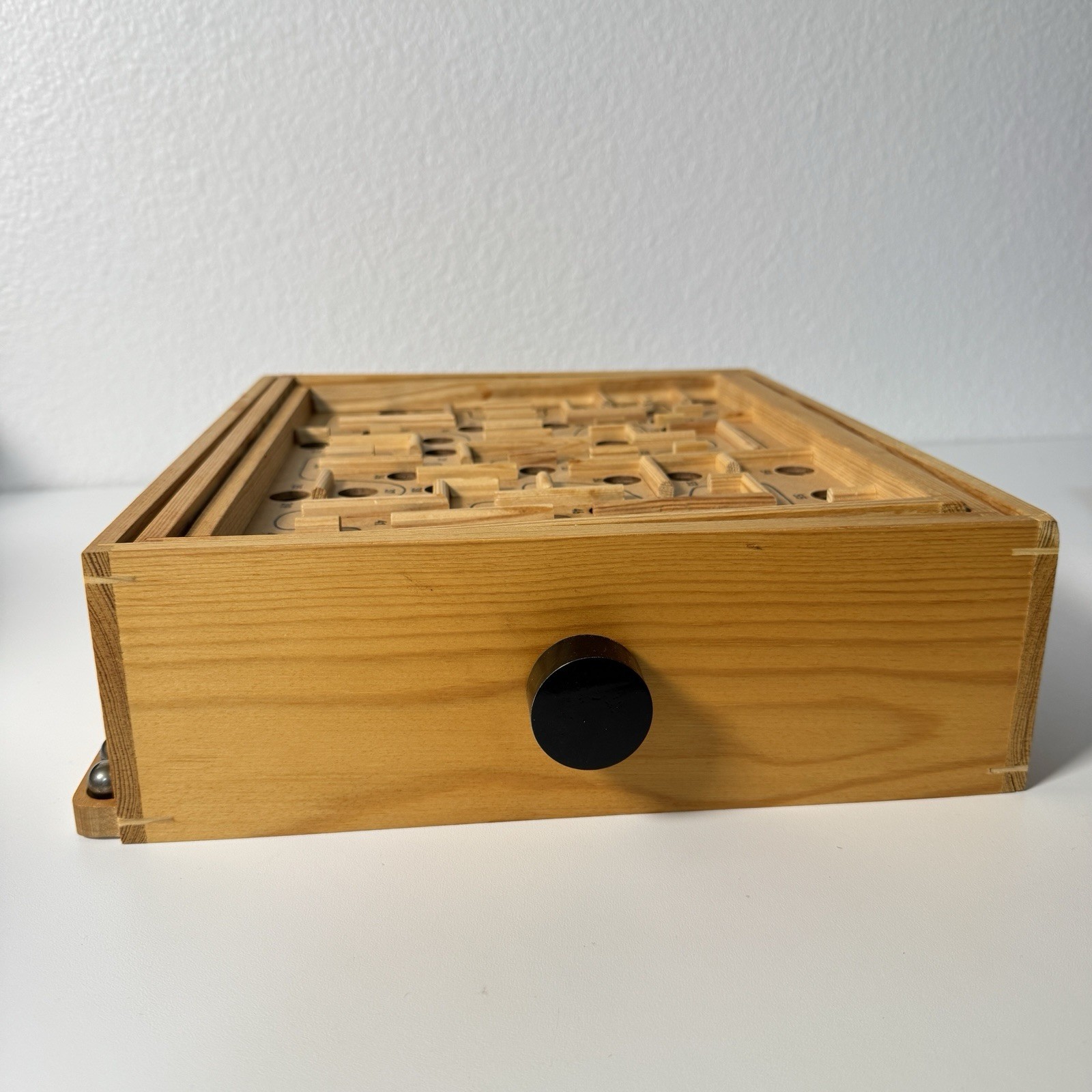 Vintage 1950 Brio Labyrinth Wooden Game with Original Box And Packaging!!