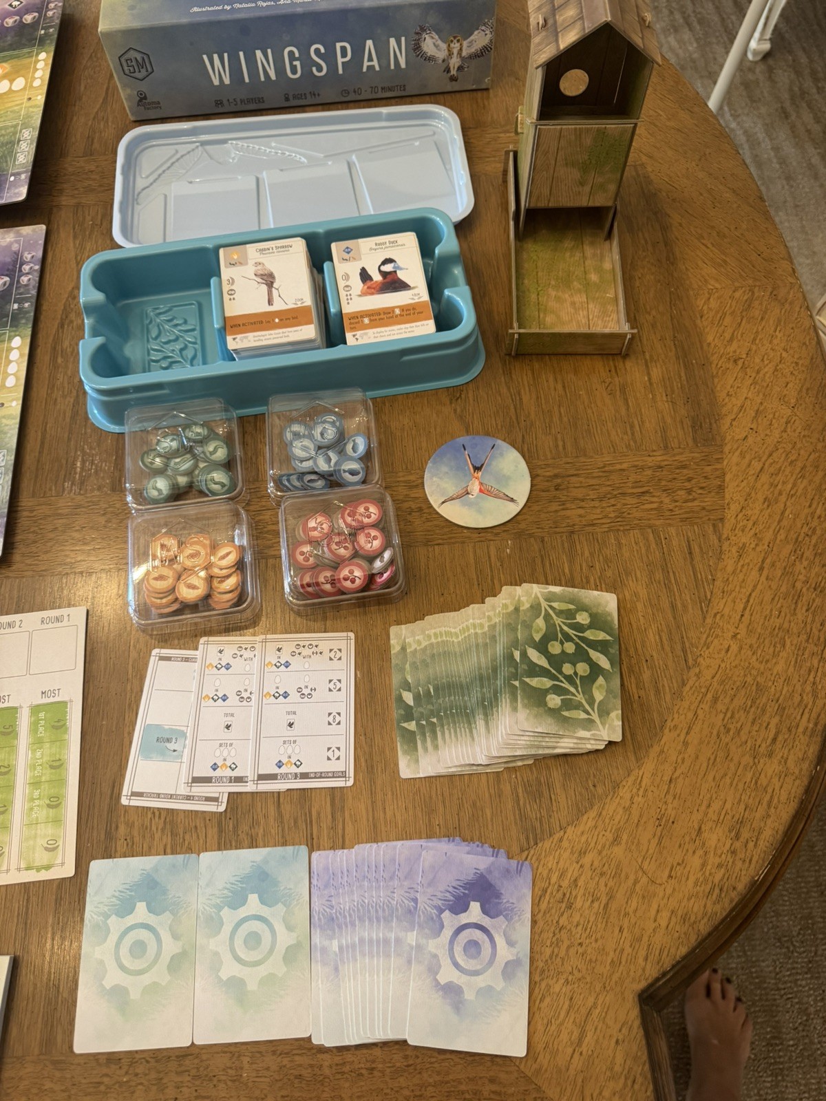 Wingspan Board Game – 100% Complete – 2019 Stonemaier Games