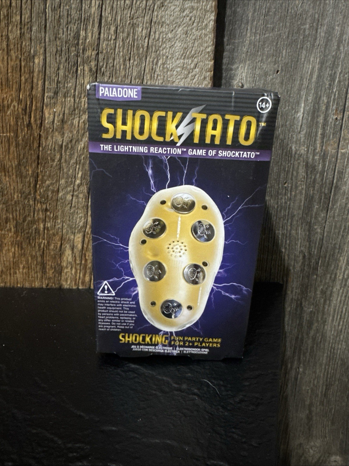 Paladone Shocktato The Lighting Reaction 2+ Players 14+ New Open Box