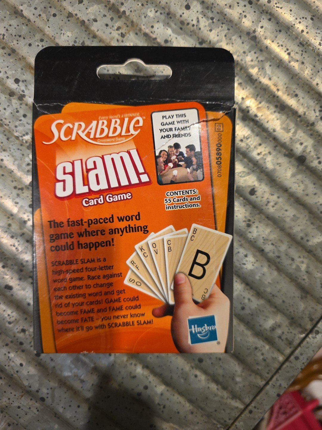 Scrabble Slam! Card Game – Family – Ages 8+ – 2 To 4 Players – Parker Brothers