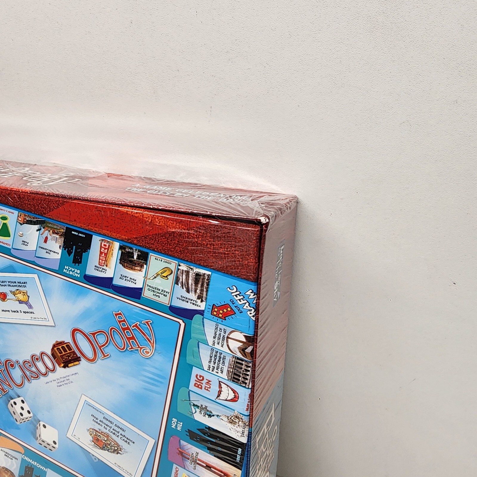 San Francisco-Opoly A Game Celebrating The City By The Bay. NEW & FACTORY SEALED