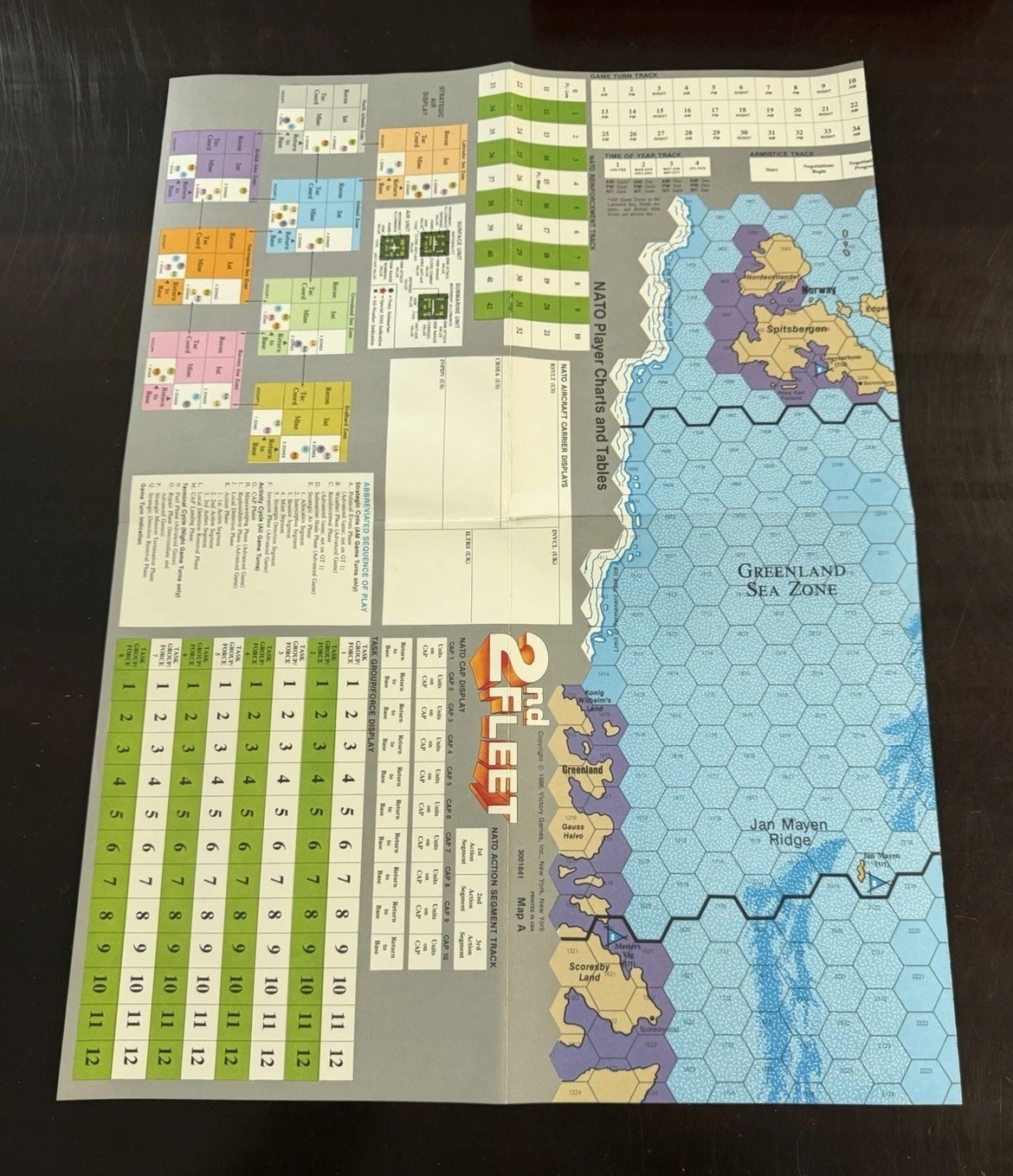 Victory Games Inc., 2nd Fleet Modern Naval Combat in the North Atlantic 1986