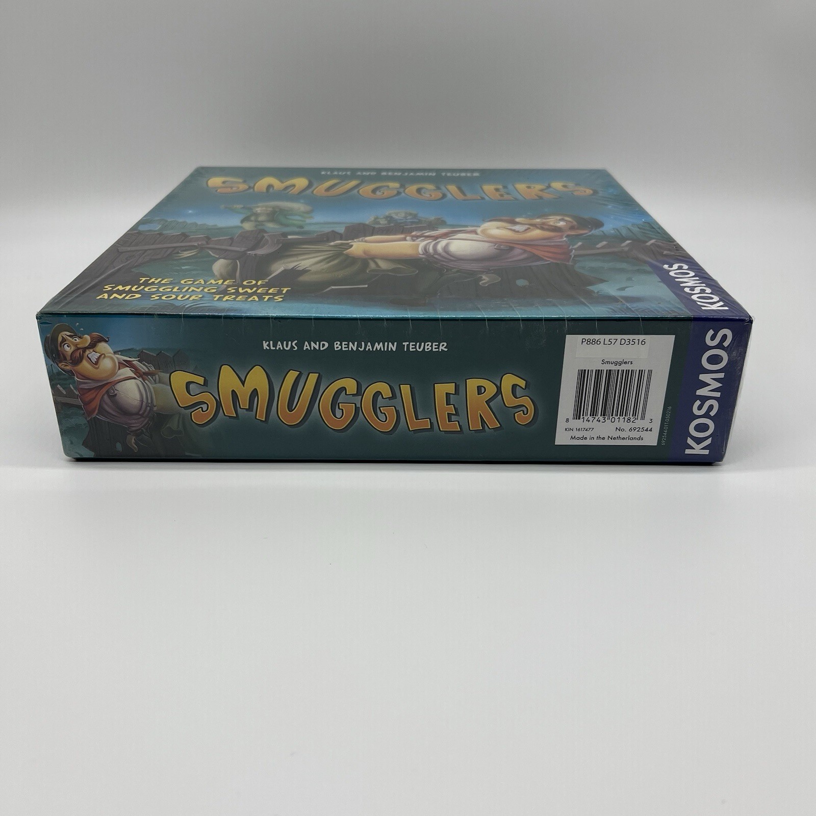 Smugglers Board Game Fence Contraband Strategic Multi-Player Family Fun Sealed