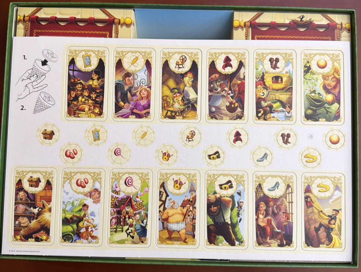 Ravensburger Enchanted Forest Board Game Family Fairy Tale 2014 Open Box