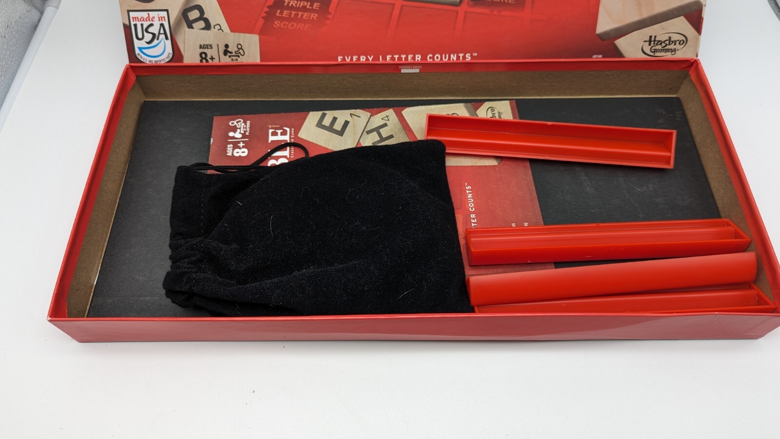 Hasbro Scrabble Family Board Game 2013 Minor Box Damage Complete