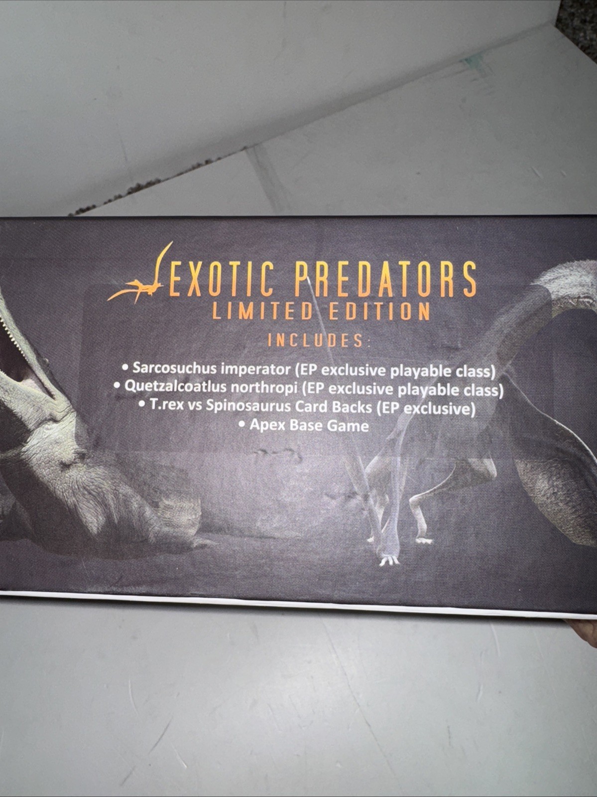 Apex Theropod Deck-Building Game – Exotic Predators – Limited Edition NEW Sealed