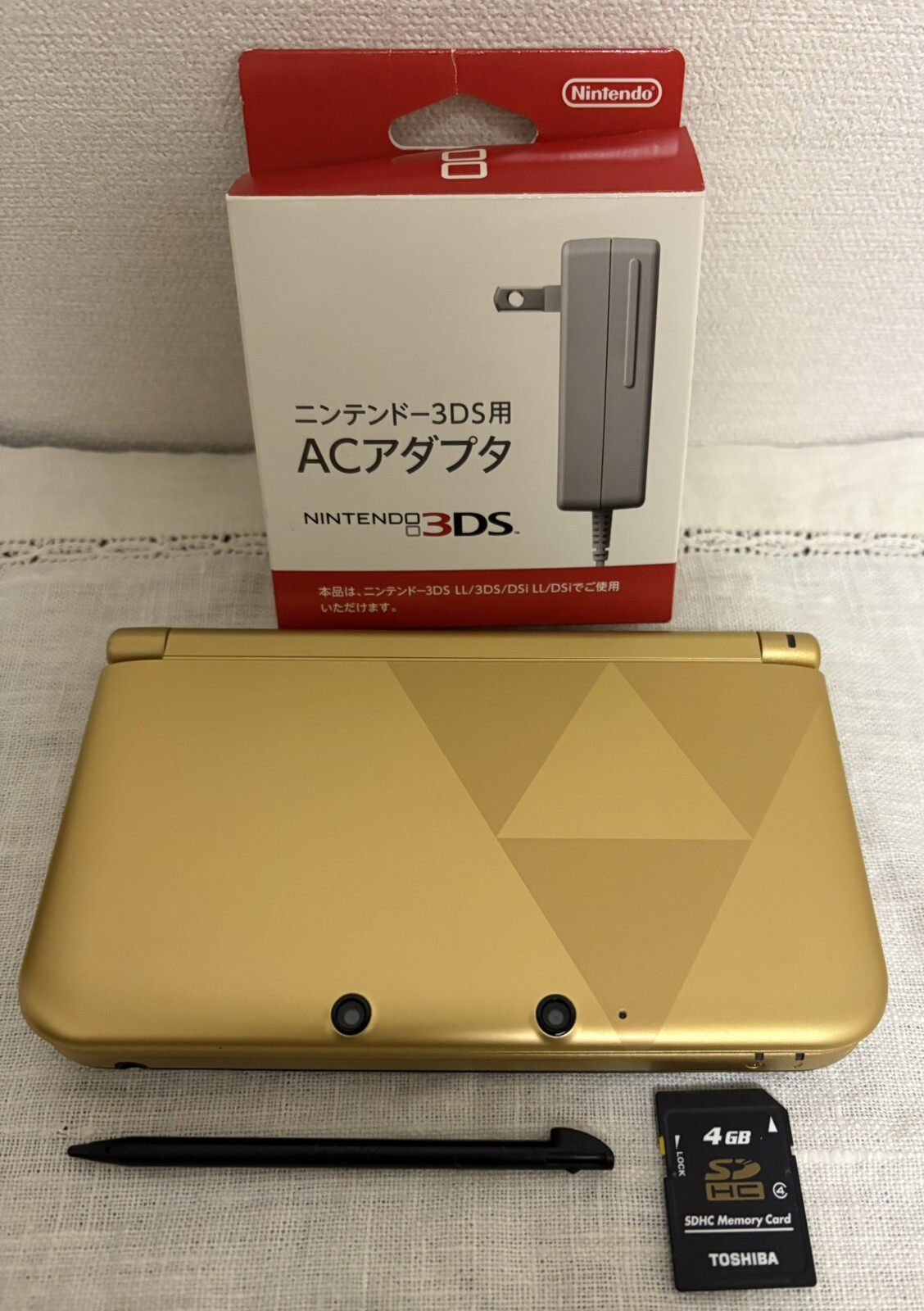 Nintendo 3DS LL The Legend of Zelda A Link Between world LTD original charger JP