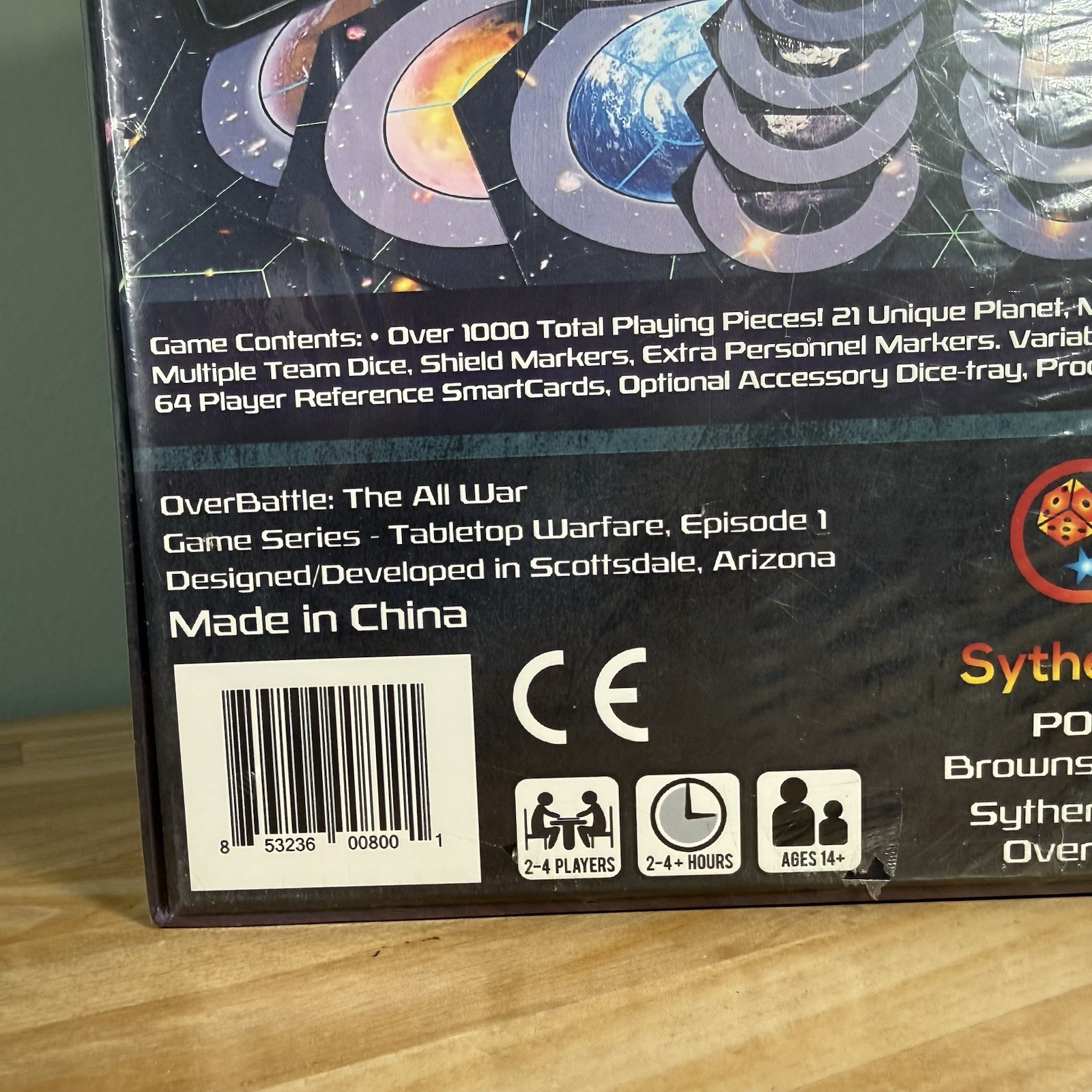 OverBattle The All Wars Syther Gaming Board Games Tabletop Space Warfare SEALED