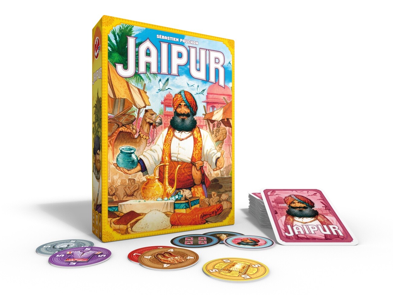 Jaipur New Edition 2-Player Card Game Asmodee & Space Cowboys ASMJAIP01