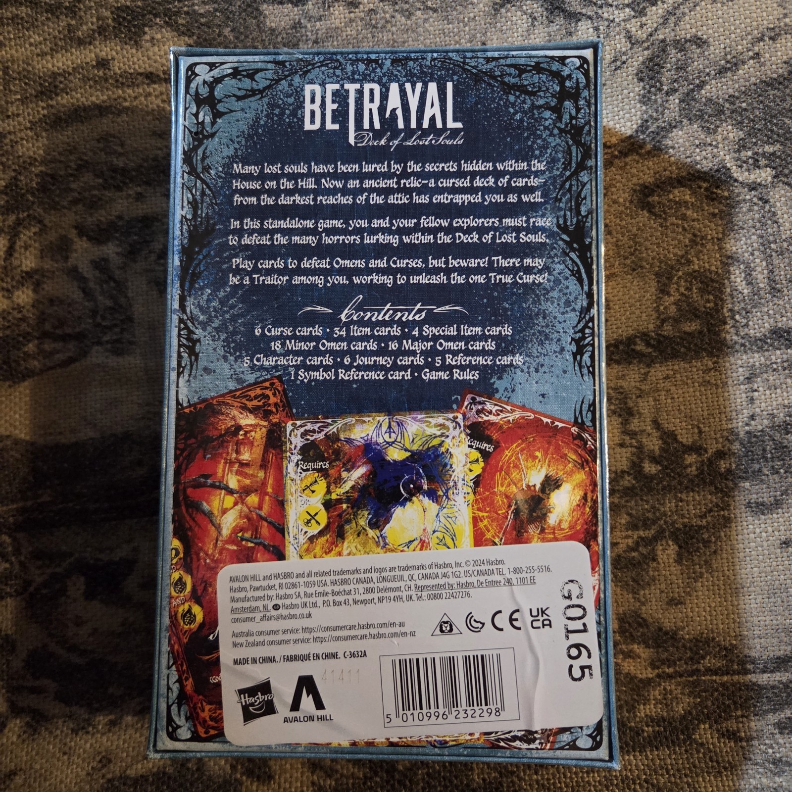 Betrayal Deck of Lost Souls Card Game – Tarot-Inspired, 3-5 Players, Ages 12+