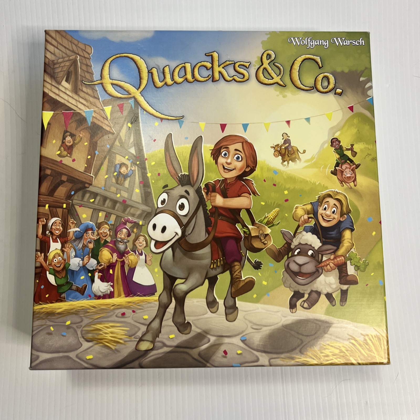 Schmidt Spiele Boardgame Quacks and Co. Box VG+/NM Complete ￼
