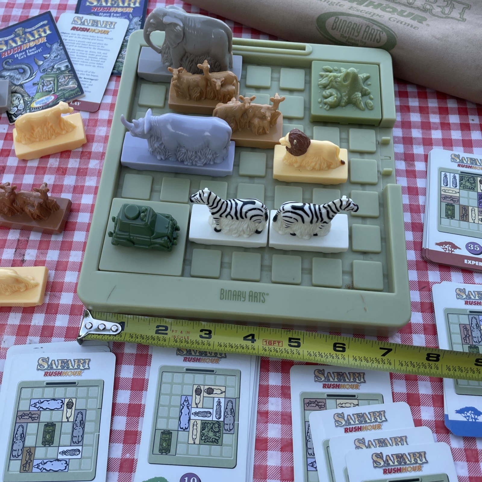 Safari: Rush Hour Jungle Escape Game Binary Arts Homeschool Growth Mind Complete