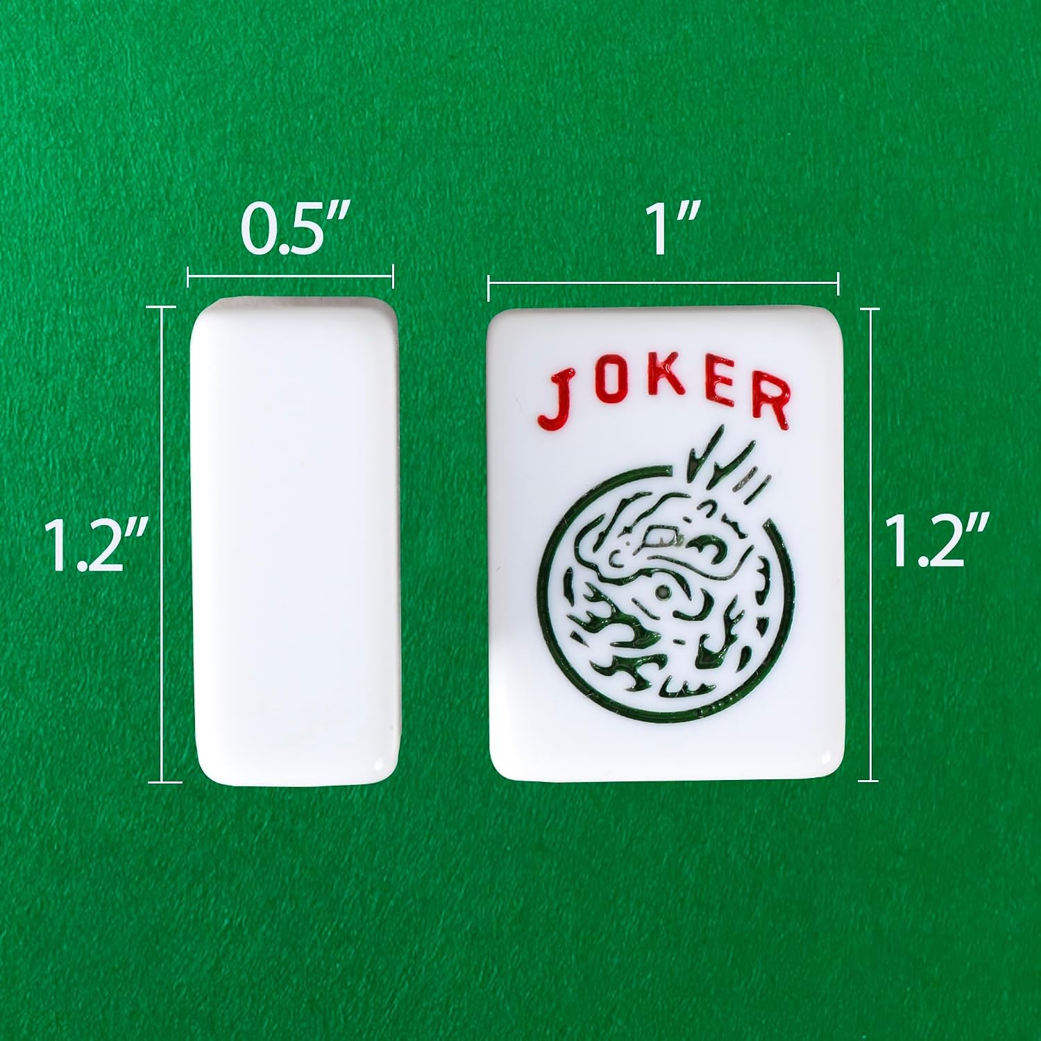 American Mahjong Mah Jongg Set 166 Tiles 4 All-In-One Color Rack/Pushers Soft Ba