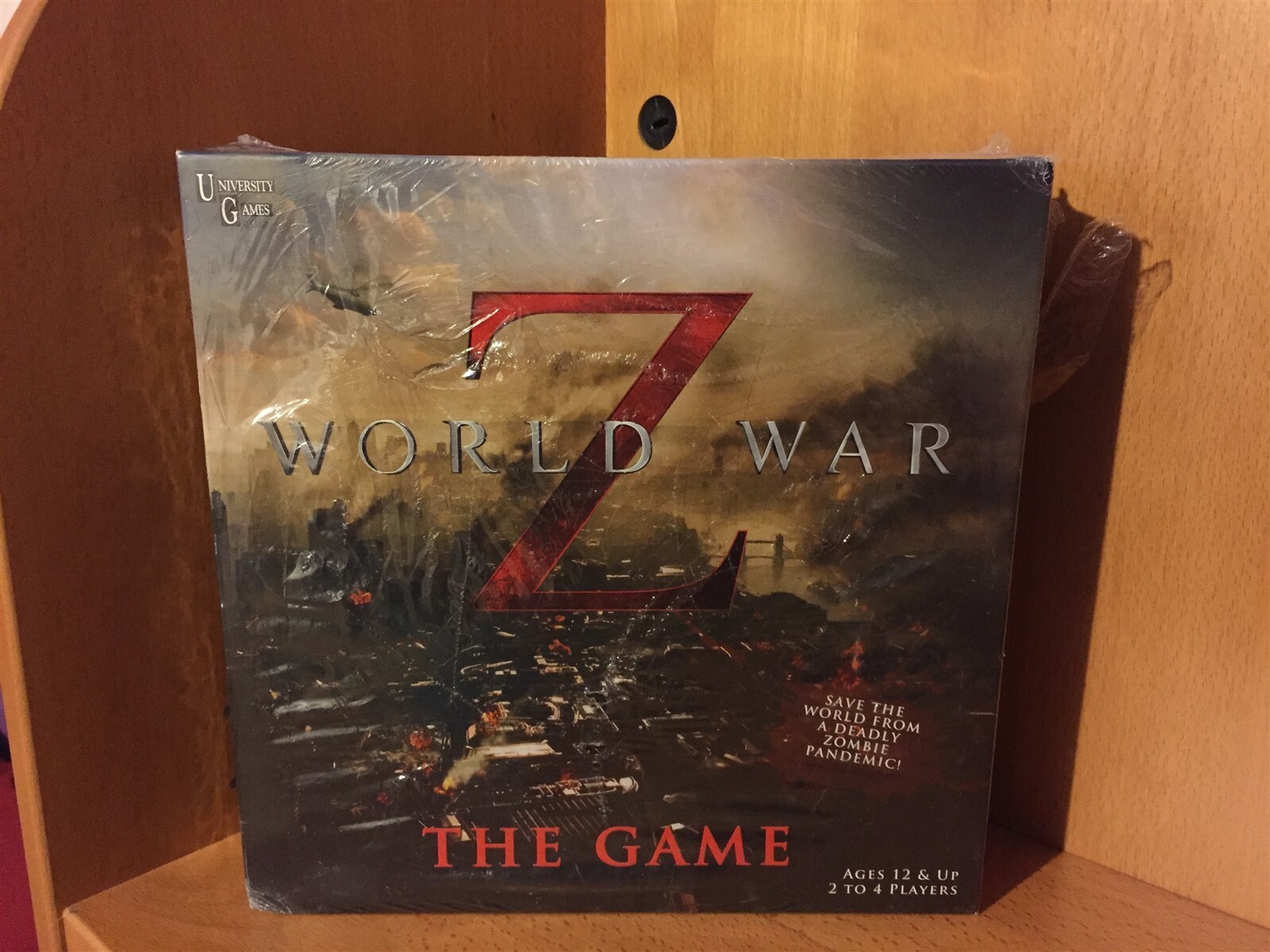 World War Z Apocalypse Zombie Fueled Adventure Strategy Family Board Game SEALED