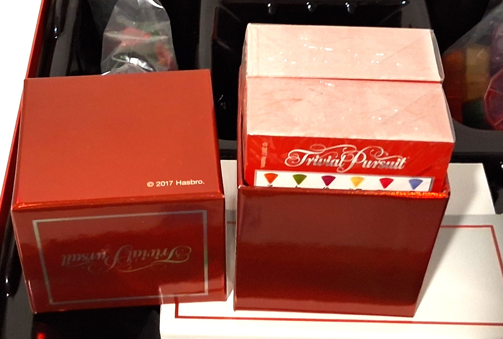 Trivial Pursuit 40th Anniversary Ruby Edition. Open Box. Never Played.