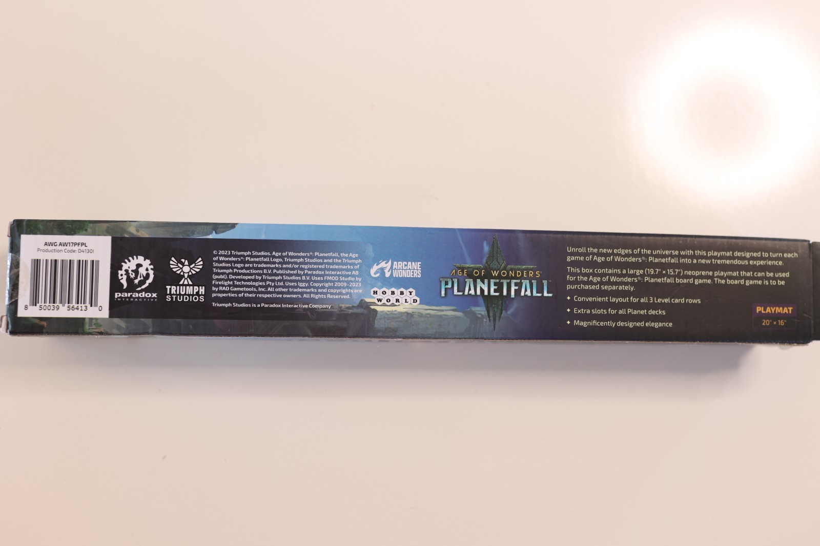 Age of Wonders Planetfall Playmat Large and Durable Mat for Tabletop Play