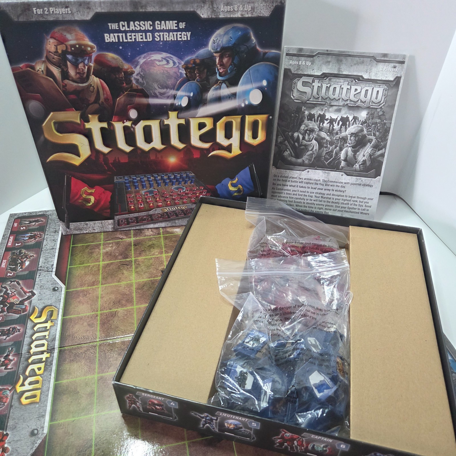 Stratego Science Fiction Edition COMPLETE Patch Products 2013 Strategy