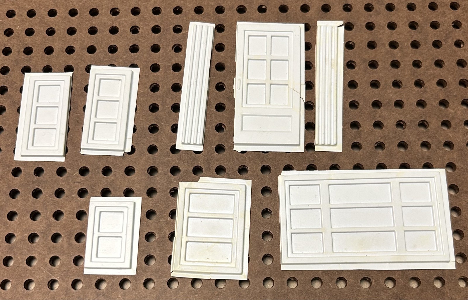 Halsam Peg Board Play Tiles-Set No. 21-Complete