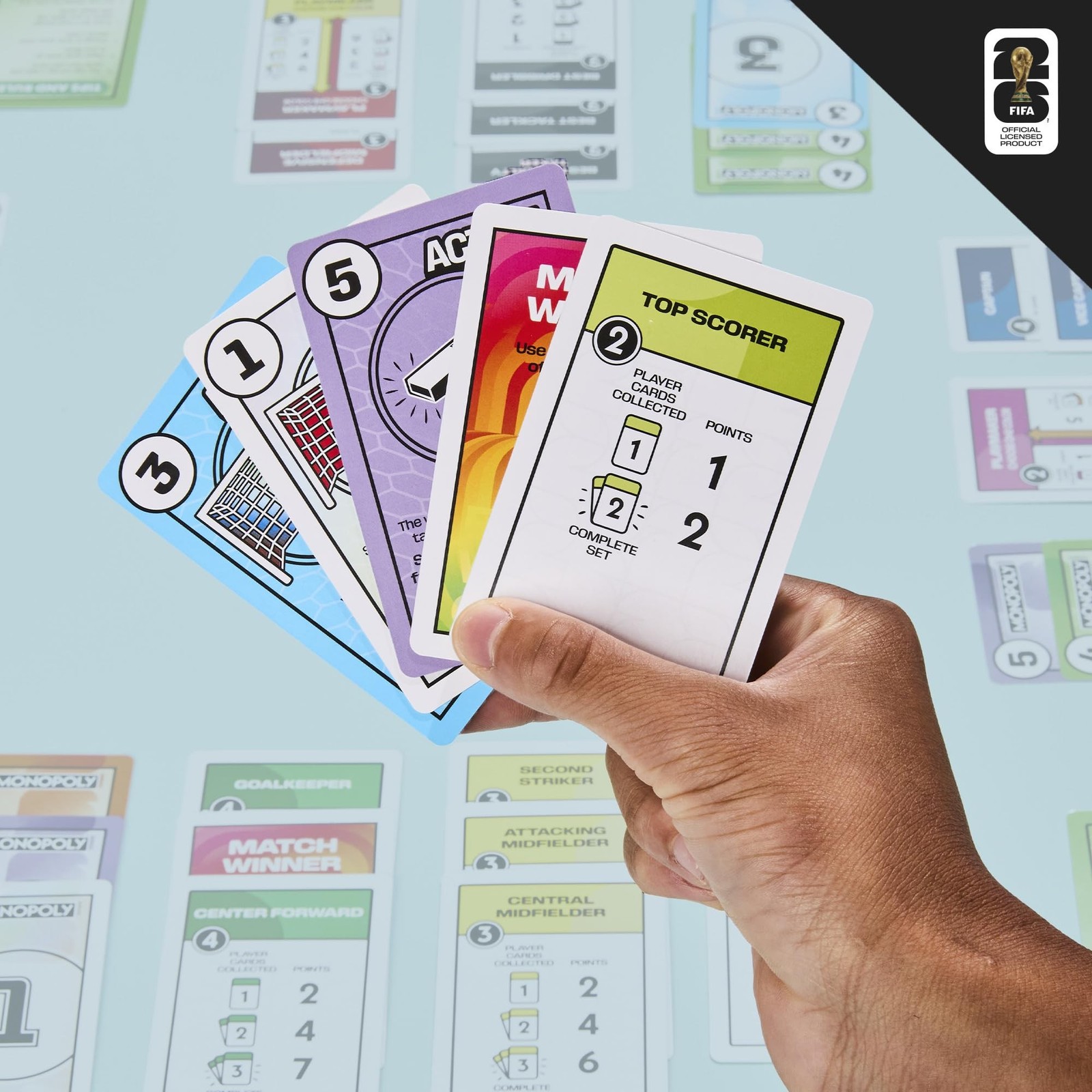 Monopoly Deal FIFA World Cup 2026 Edition Game – Officially Licensed FIFA