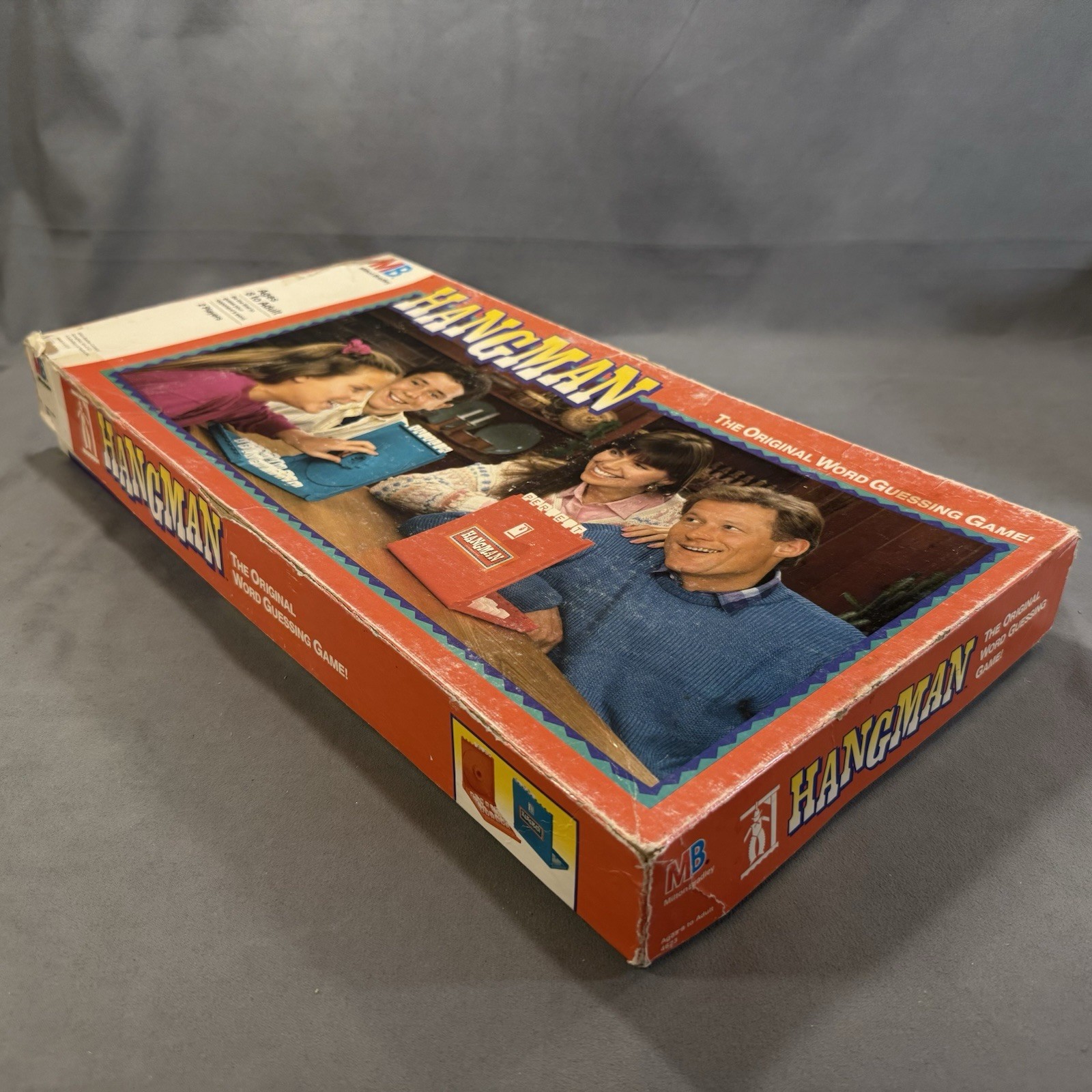Vintage 1988 Milton Bradley Hangman Word Game – Good Condition