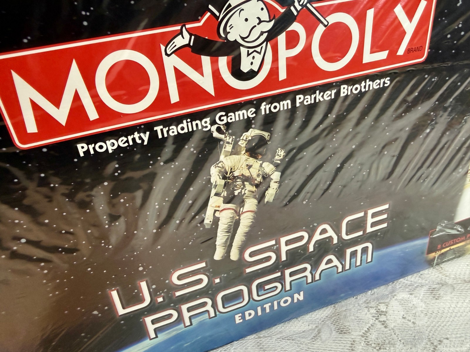 Monopoly “US SPACE PROGRAM” Board Game FACTORY SEALED W/ PEWTER TOKENS!