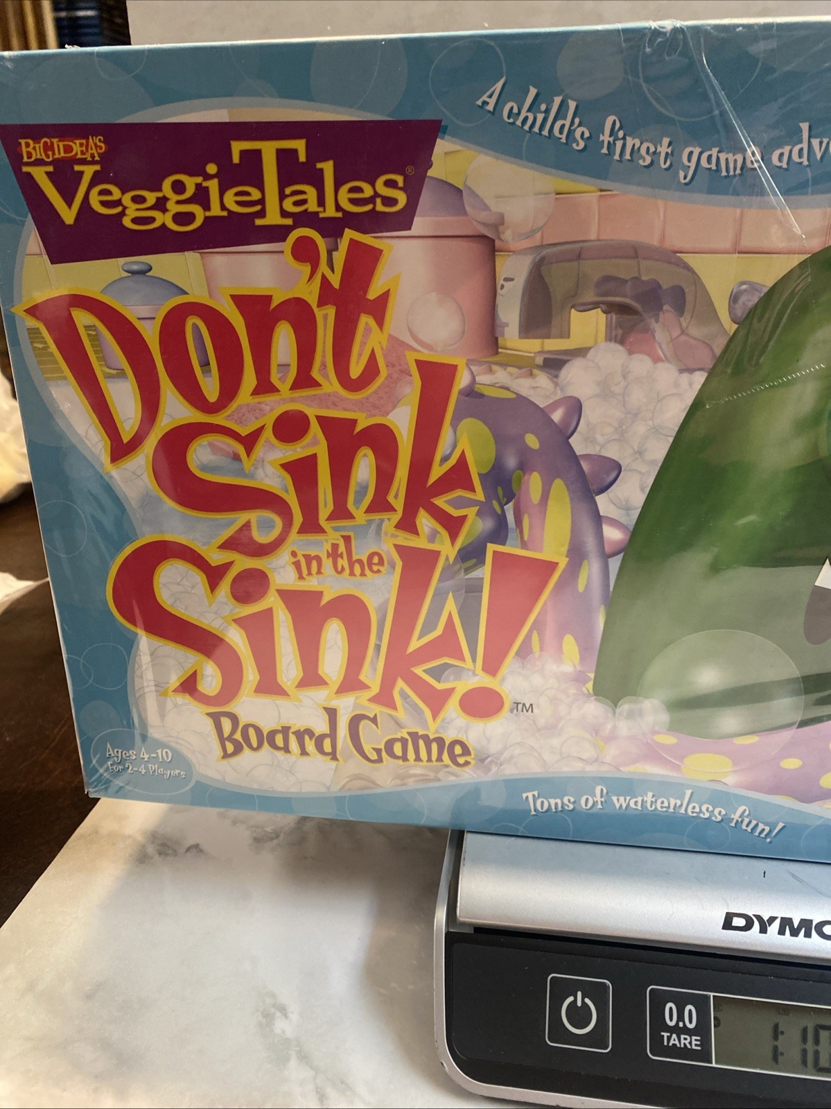 Vintage 1999 VeggieTales Don’t Sink in the Sink Game by Talicor Brand New In Box