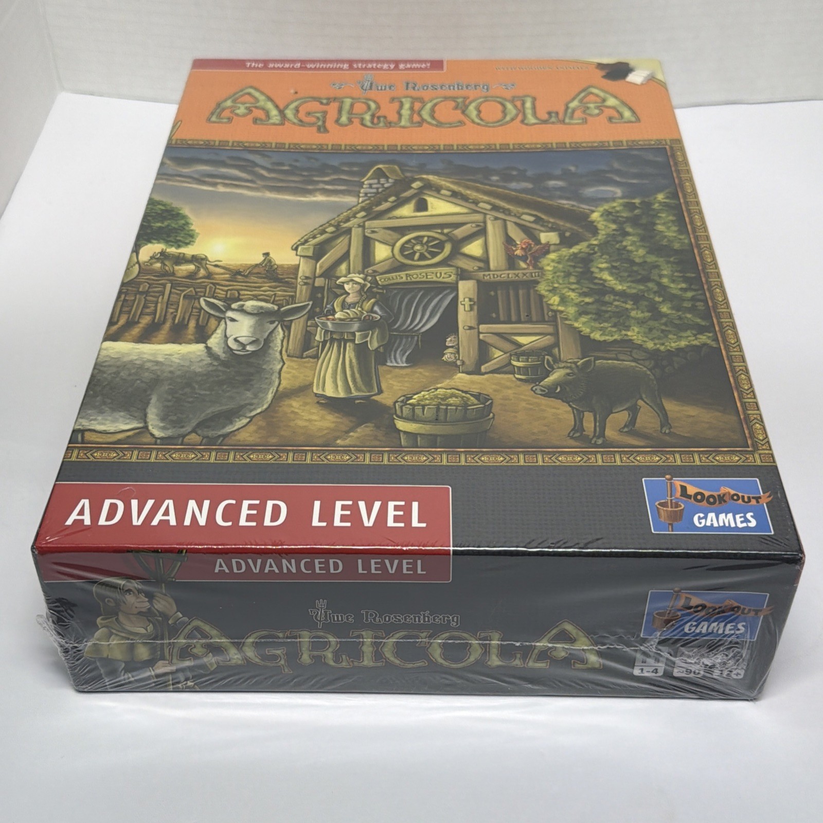 Lookout Games Agricola Game Board – MFG3515 *Perfectly Sealed*