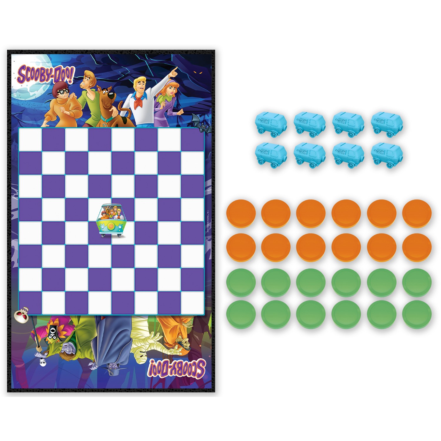 MasterPieces – Scooby-Doo! – Officially Licensed Checkers Board Game
