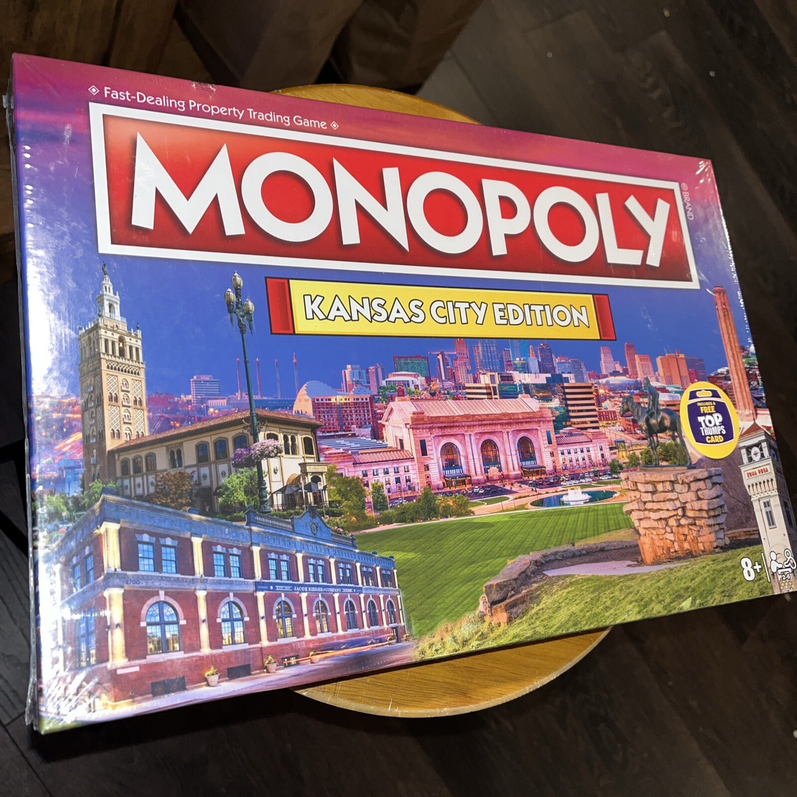 Monopoly Kansas City Edition, Family Board Game for 2-6 Players