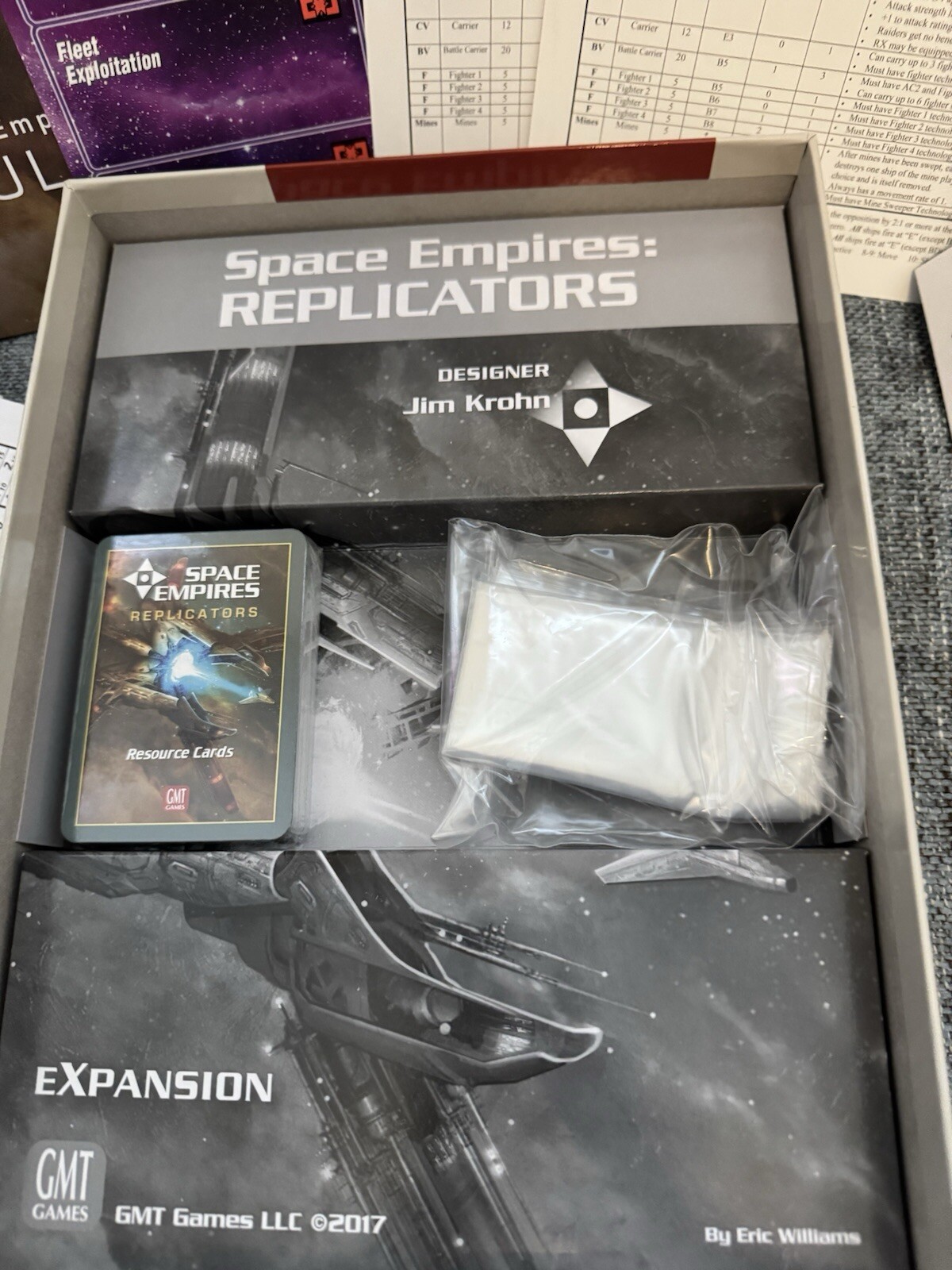 Space Empires: Replicators (open, unpunched) GMT Games GMT1717