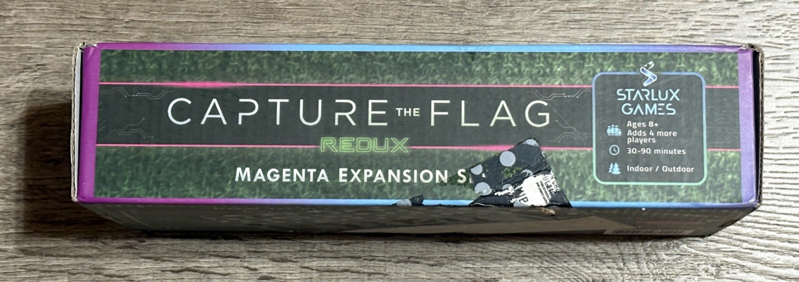 Starlux Games Capture the Flag Redux: Magenta 3-Team Expansion Set Light Up Game