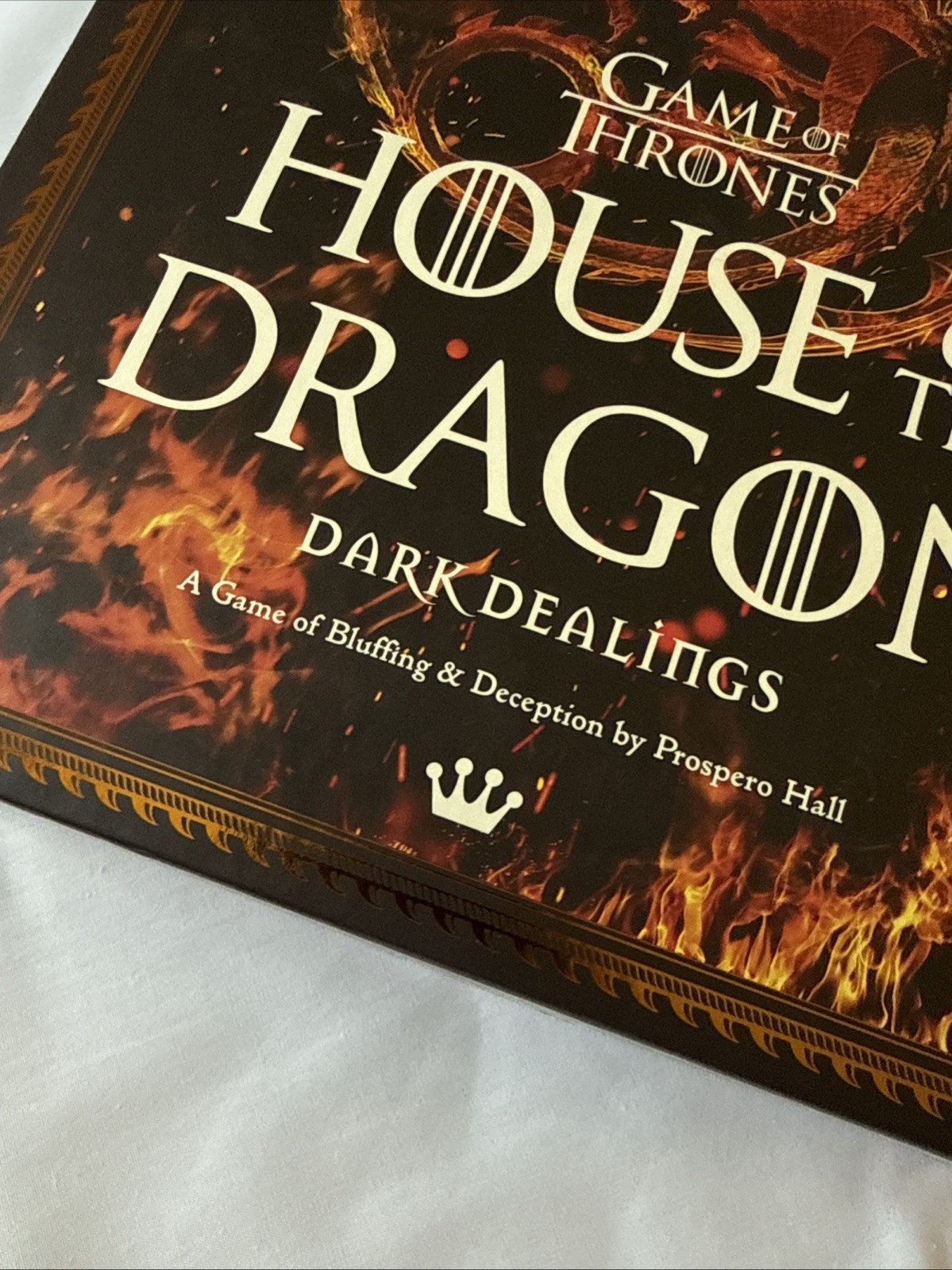 Game Of Thrones House Of Dragon Dark Dealings Board Game Funko Games