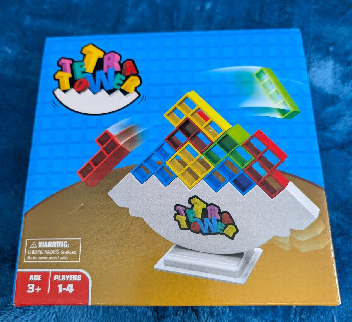 Stack Attack Tetra Tower Game Stack Games for Kids & Adults Kids. 48Pcs