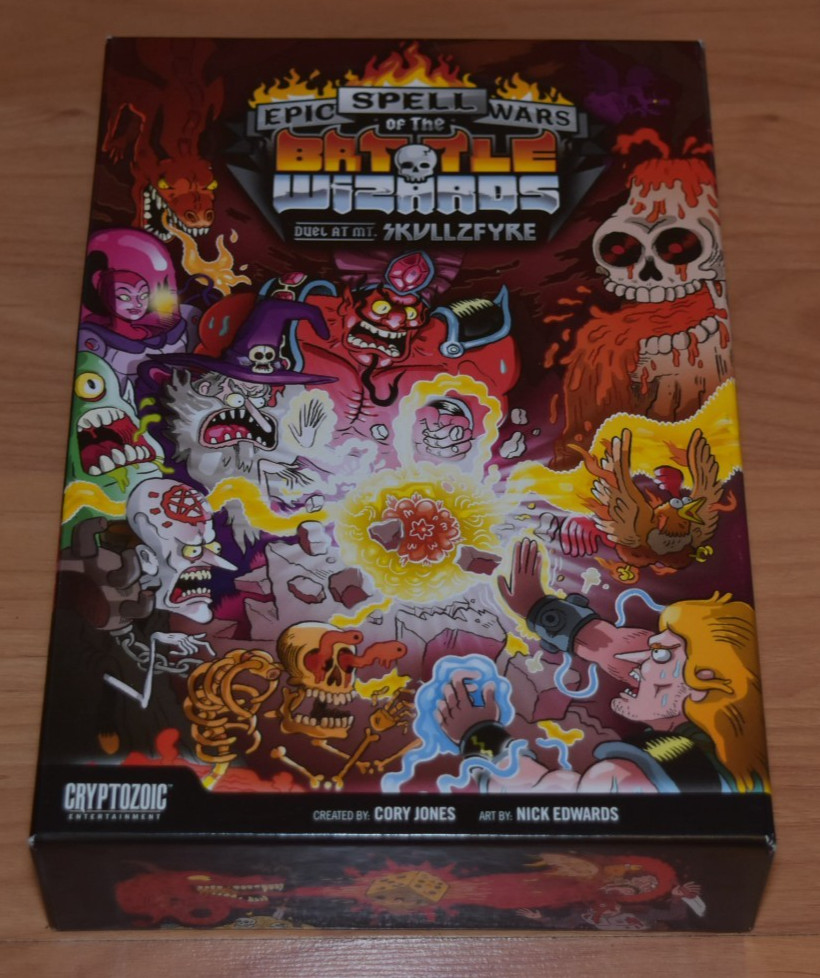 Cryptozoic Epic Spell Wars of the Battle Wizards Duel at Mt. Skullzfyre Game
