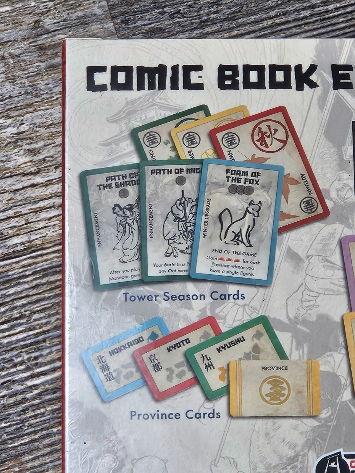 Rising Sun Comic Book Bonus Extras & Comic Kickstarter Exclusive CMON Rare NEW!