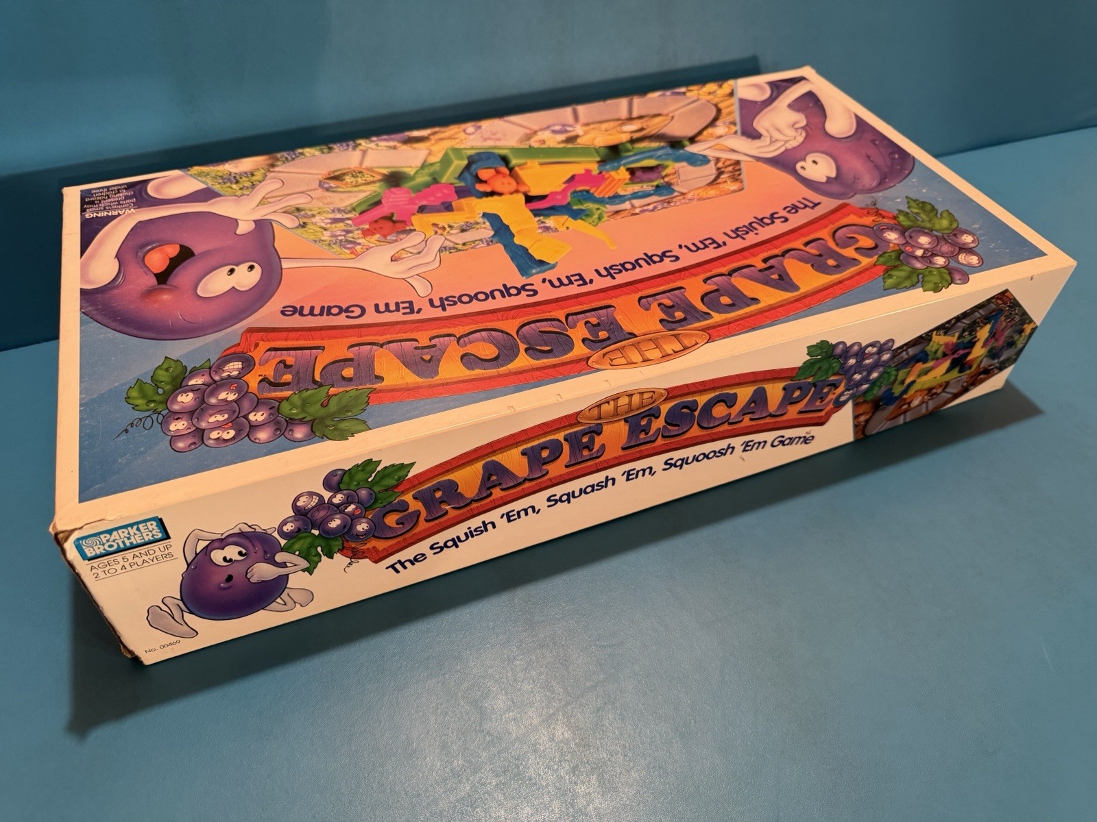 VINTAGE The Grape Escape Game COMPLETE NO DOUGH Parker Brothers 1992 90’s Kids