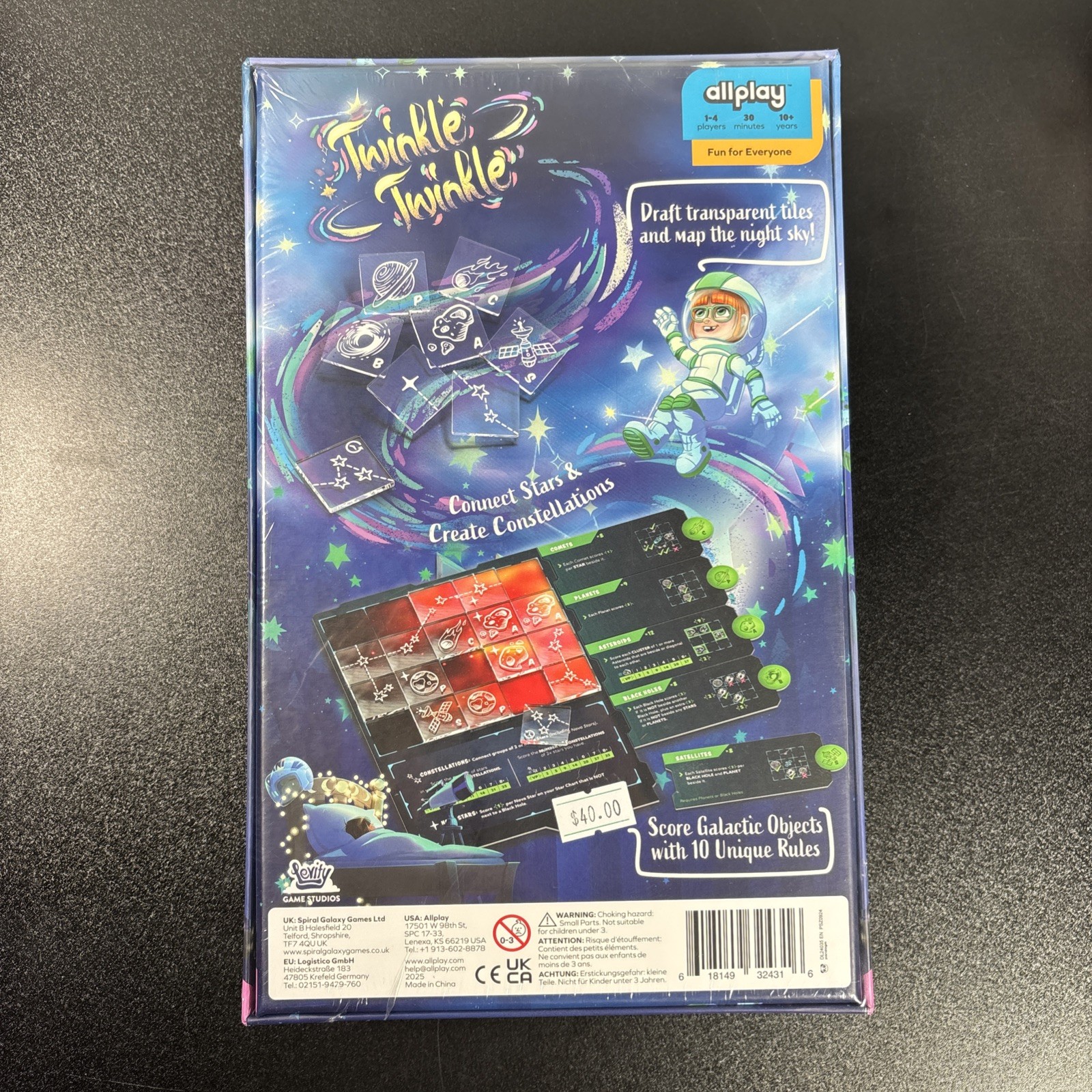 Twinkle Twinkle Board Game Allplay