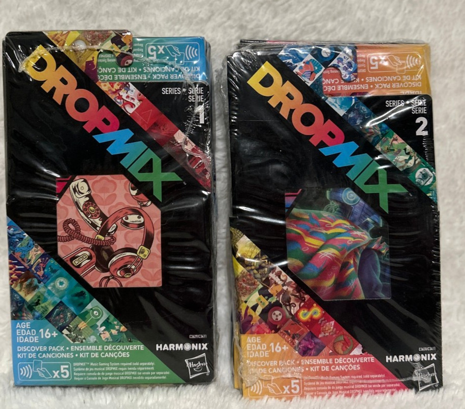 DropMix Discover Pack Series 1 And 2 (Packs of 5) Harmonix Hasbro 16+ NEW Sealed