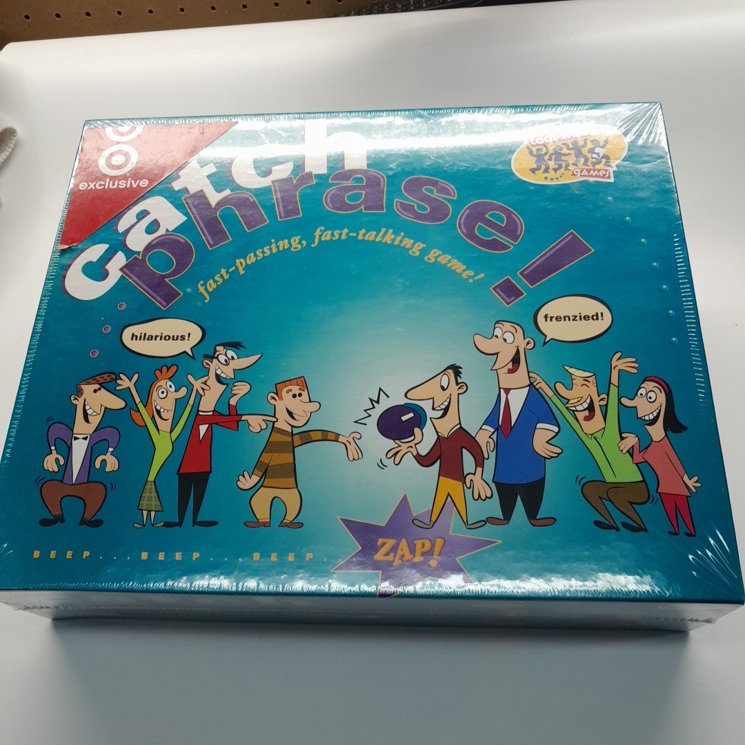 Catch Phrase Party Board Game Vintage 1994 Parker Brothers New Sealed