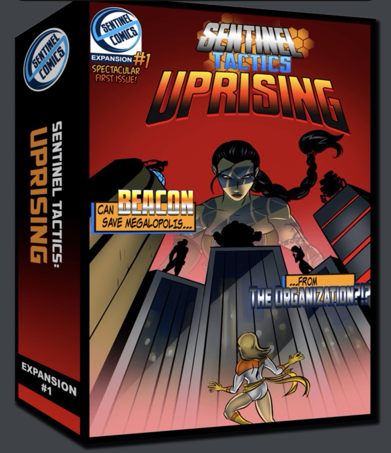 Sentinel Tactics Uprising Expansion #1 – Sentinel Comics Game – *New In Shrink*