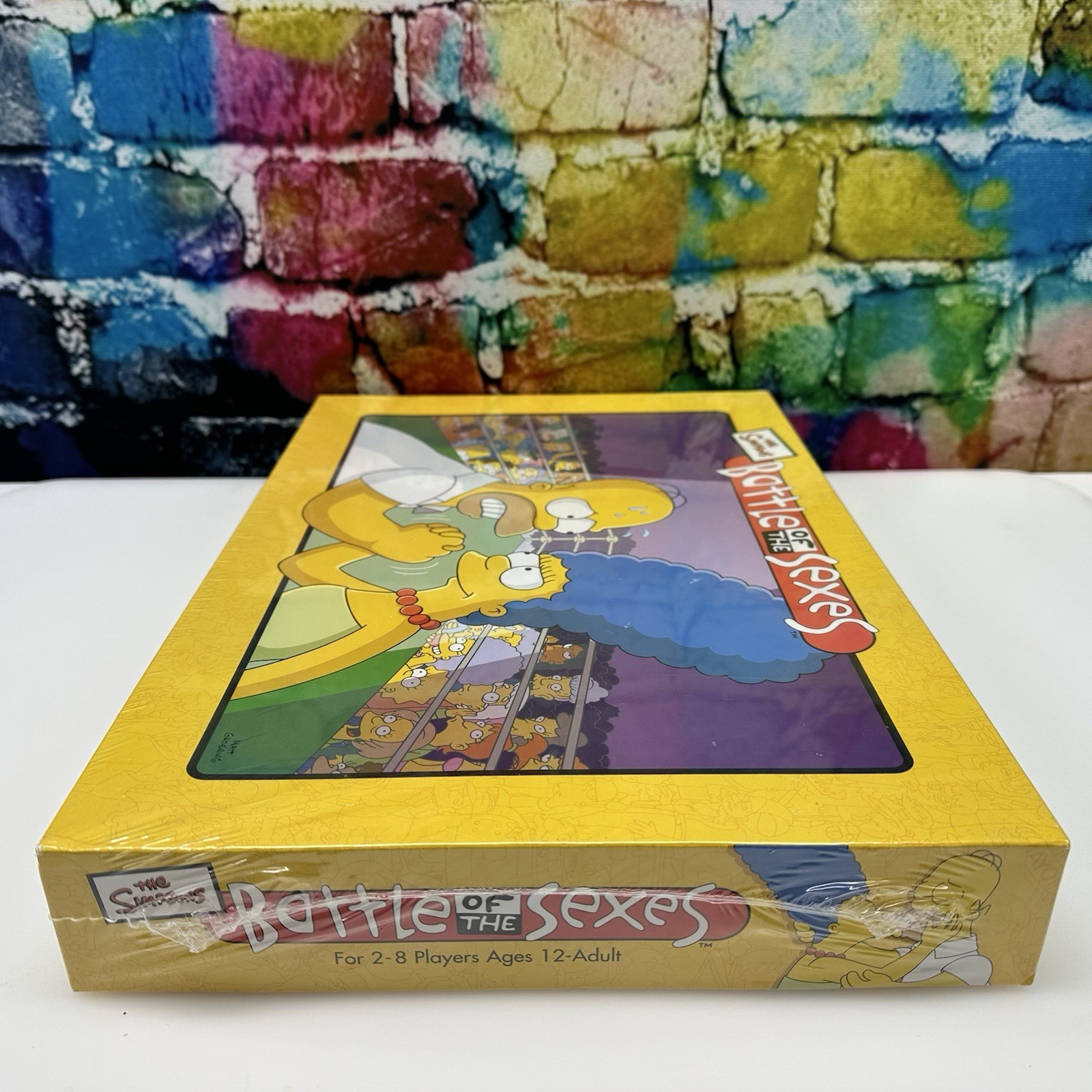 The Simpsons Battle Of The Sexes Board Game Spouses Vintage 2003 Ages 12+ NEW!