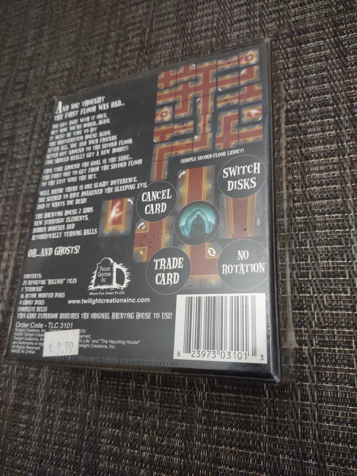 The Haunting House 2 Board Game Twilight Creations 2004 New Factory Sealed