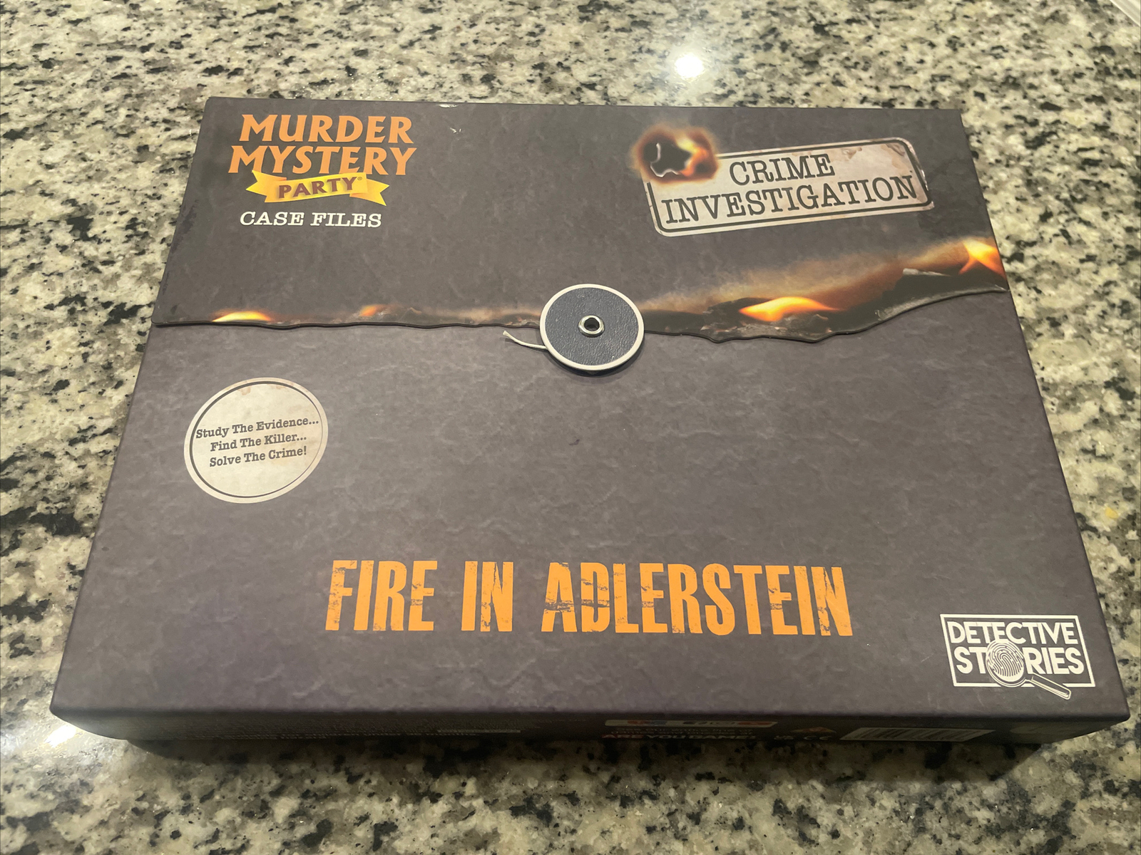 Murder Mystery Party Case Files: Fire in Alderstein Party Game